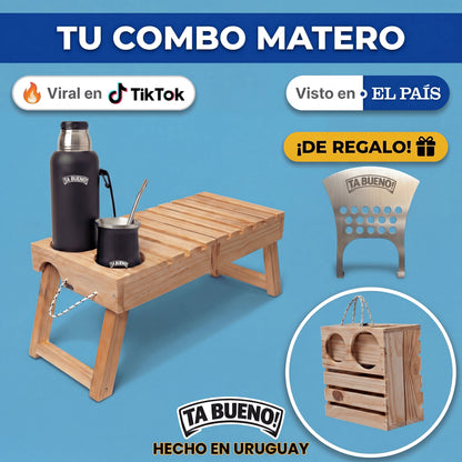 Ta Bueno™ | Matera y Mesita 2 en 1 + Regalos